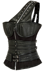 F9084  Gothic Steampunk Corsets Heavy Steel Bone Armor Burlesque Corsets